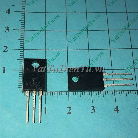 K3569 2SK3569 TO220F Mosfet 10A 600V; Mã: K3569; Kiểu chân: cắm 3 chân TO-220F; Xuất xứ: Hàng mới; Thương hiệu: Failchild