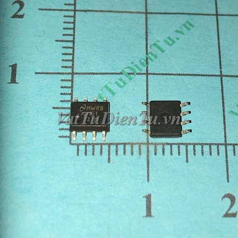 LM6172IM SOP8 IC Nguồn; Mã: LM6172IM; Kiểu chân: 8 chân dán SOP-8; Xuất xứ: Hàng mới; Thương hiệu: National