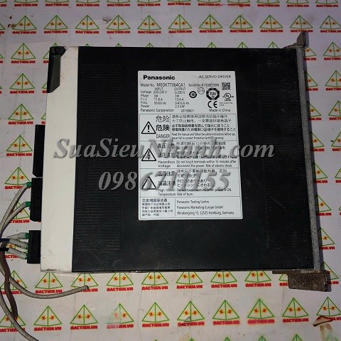 MADHT1505 599N AC SERVO DRIVER 100W Panasonic (HTM); Mã kho: MADHT1505-599N; Xuất xứ: Hàng tháo máy