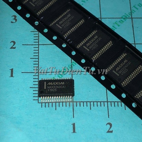 MAX3243CAI MAX3243EEAI+T MAX3243EEAI SSOP28 IC truyền thông RS-232; Mã: MAX3243CAI; Kiểu chân: SSOP-28