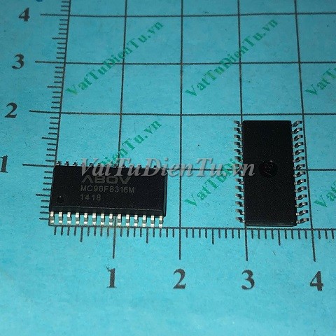 MC96F8316M SOP28 IC Driver; Mã: MC96F8316M; Kiểu chân: dán 28 chân SOP-28; Xuất xứ: Hàng mới; Thương hiệu: ABOV