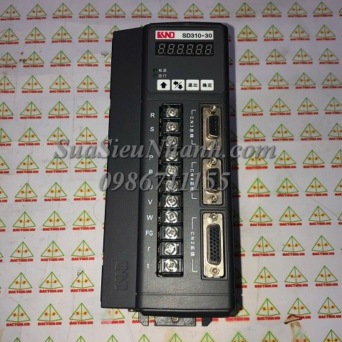 SD310-30 0314 AC SERVO DRIVER KND (HTM); Mã kho: SD310-30-0314; Xuất xứ: Hàng tháo máy