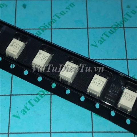 P127 TLP127 SOP4 Photo-transistor darlington; Mã: TLP127; Kiểu chân: dán 4 chân SOP4; Xuất xứ: Hàng mới; Hãng sx: TOSHIBA