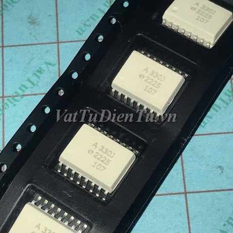 HCPL-330J ACPL-330J A 330J A330J SOP16 Photo-IC DRIVER, 1.5 Amp Output Current IGBT Gate Driver Optocoupler; Mã: A330J; Kiểu chân: 16 chân dán SOP-16; Thương hiệu: AVAGO; Dùng cho: vật tư biến tần