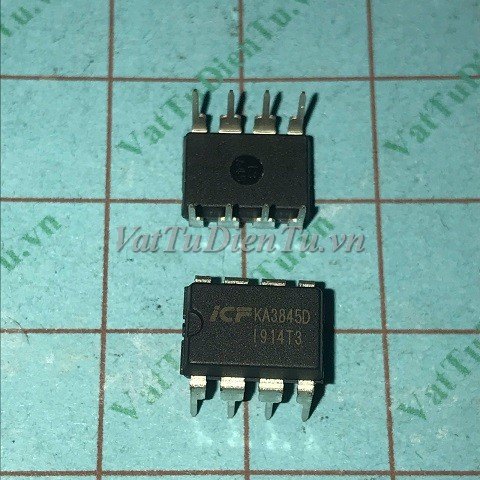 KA3845D DIP8 IC Nguồn; Mã: KA3845D; Kiểu chân: cắm DIP-8; Xuất xứ: Hàng mới