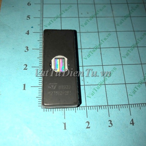 M27512-2F1 DIP28 IC Vi điều khiển (HTM); Mã: M27512-2F1; Kiểu chân: cắm DIP-28; Xuất xứ: Hàng tháo máy