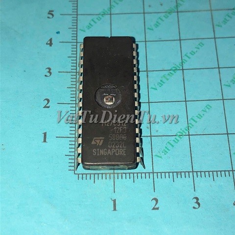 M27C512-12F3 DIP28 IC Vi điều khiển (HTM); Mã: M27C512-12F3; Kiểu chân: cắm DIP-28; Xuất xứ: Hàng tháo máy