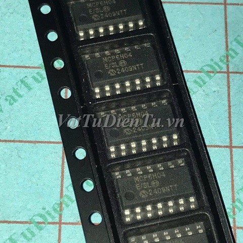 MCP6H04-E/SL MCP6H04 SOP14 IC OPAMP QUAD16V 1.2MHZ; Mã: MCP6H04-ESL; Kiểu chân: dán SOP-14; Xuất xứ: Hàng mới