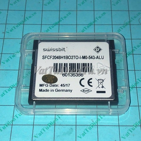 Thẻ nhớ SWISSBIT CF 2GB; Mã: SWISSBITCF-2GB