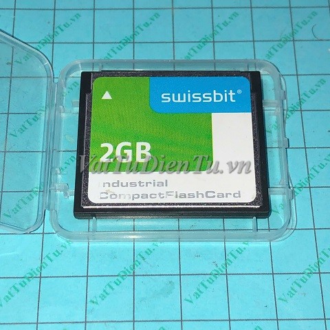 Thẻ nhớ SWISSBIT CF 2GB; Mã: SWISSBITCF-2GB