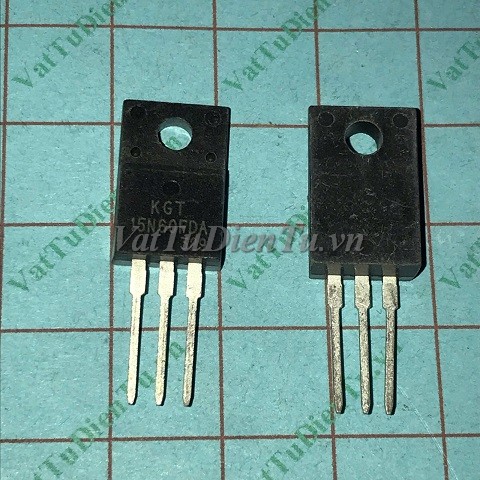 15N60FDA KGT15N60FDA TO220F IGBT 15A 600V; Mã: 15N60FDA; Kiểu chân: cắm 3 chân TO-220F; Xuất xứ: Hàng mới