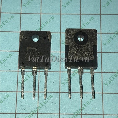 23N50E FMH23N50E N MOSFET 23A 500V (HTM); Mã: 23N50E; Kiểu chân: cắm TO-3P; Xuất xứ: Hàng tháo máy; Hãng sx: TOSHIBA