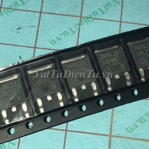 2N06L23 2N06 TO252 N MOSFET 80A 55V; Mã: 2N06L23_TO252; Kiểu chân: dán TO-252; Thương hiệu: Ti