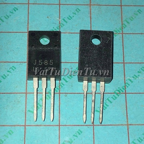 2SJ585LS 2SJ585 J585 TO220F P MOSFET 6.5A 250V 0.56R, Ultrahigh-Speed Switching Applications; Mã: 2SJ585; Kiểu chân: TO-220F; Hàng tương đương: 2SJ516 J516