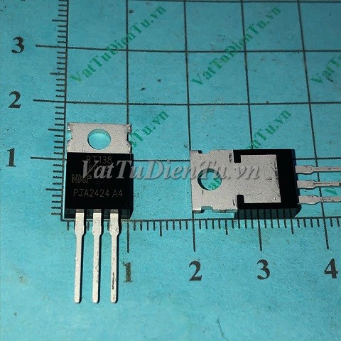 BT138-600E BT138 TO220 TRIAC 12A 600V; Mã:BT138-600E-TO220-IC; Kiểu chân: cắm TO-220; Thương hiệu: NXP