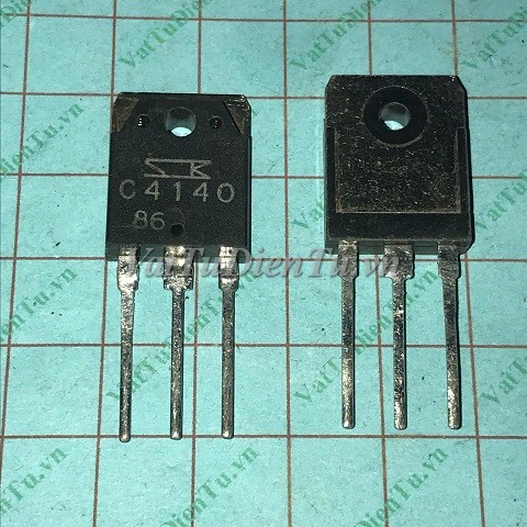 C4140 2SC4140 TO3P NPN Transistor 18A 400V (TM); Mã: C4140; Kiểu chân: 3 chân cắm TO-3P; Xuất xứ: Hàng tháo máy; Thương hiệu: SanKen