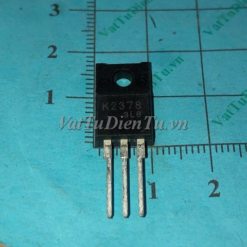 2SK2378 K2378 TO220F N Mosfet 13A 200V; Mã: K2378; Kiểu chân: 3 chân cắm TO-220F; Xuất xứ: Hàng mới