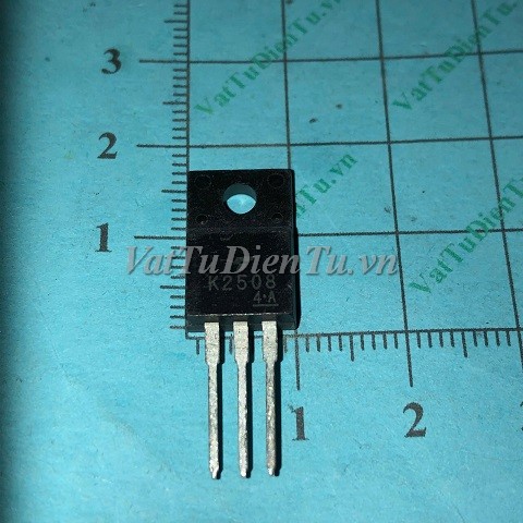 2SK2508 K2508 TO220F N Mosfet 13A 250V; Mã: K2508; Kiểu chân: 3 chân cắm TO-220F; Xuất xứ: Hàng mới