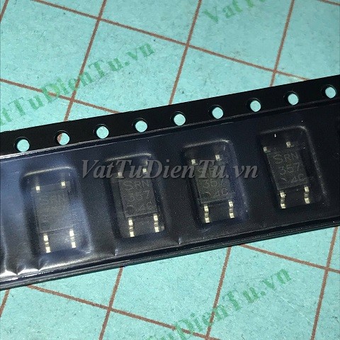 PC357C PC357 SOP4 Photo-transistor optocouplers; Mã: PC357C; Kiểu chân: dán SOP-4; Thương hiệu: SHARP; Hàng tương đương: S357 357 PC357A PC357B PC357C PC357D