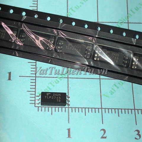 TLP2745 SOP6 Photo-Mosfet optocoupler; Mã: TLP2745; Kiểu chân: 6 chân dán SOP-6; Thương hiệu: Toshiba; Xuất xứ: Hàng mới; Dùng cho: Vật tư servo