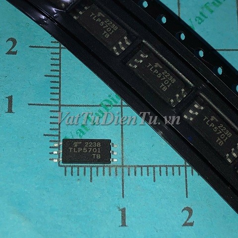 TLP5701 SOP6 P5701 SOP6 Photo-IC opto photocoupler; Mã: TLP5701; Kiểu chân: dán 6 chân SOP-6; Thương hiệu: Fairchild