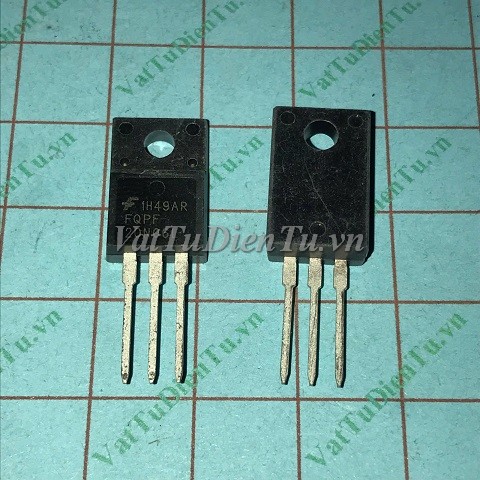 FQPF20N06L TO220F N MOSFET 15.7A 60V; Mã: FQPF20N06L; Kiểu chân: 3 chân cắm TO-220F; Thương hiệu: Toshiba (Fairchild)