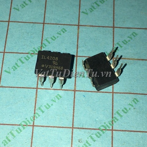 IL4208 IL420 DIP6 Photo-Triac, optocouplers; Mã: IL4208-DIP6; Kiểu chân: 6 chân cắm DIP-6