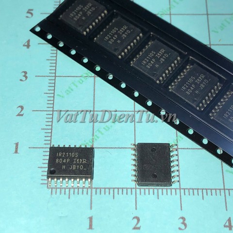 IR2110S SOP16 IC Driver Half-Bridge Driver; Mã: IR2110S; Kiểu chân: dán SOP-16; Thương hiệu: IR
