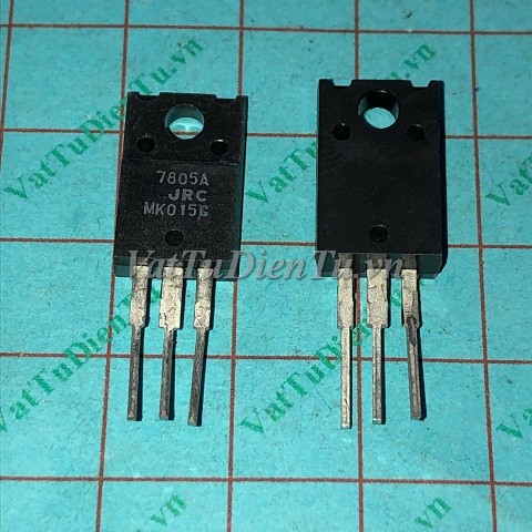 JRC7805A NJM7805FA TO220F IC Nguồn; Mã: JRC7805A; Kiểu chân: 3 chân cắm TO-220F; Xuất xứ: Hàng mới