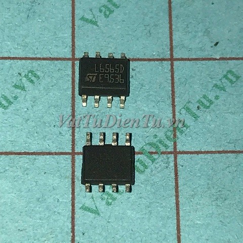 L6565D SOP8 IC Nguồn; Mã: L6565D; Kiểu chân: 8 chân dán SOP-8; Xuất xứ: Hàng mới; Thương hiệu: ST