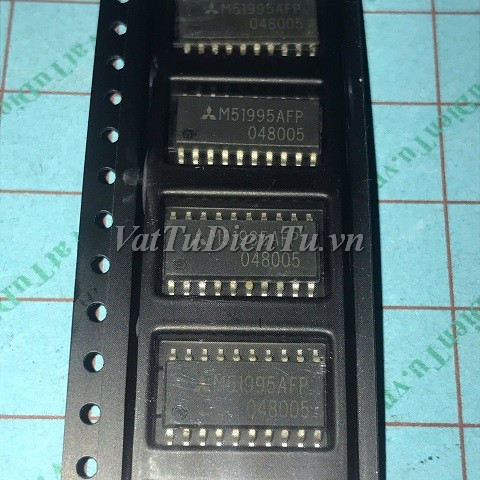 M51995AFP M51995FP SOP20 IC nguồn; Mã: M51995AFP; Kiểu chân: 20 chân dán SOP-20; Xuất xứ: Hàng mới; Thương hiệu: Mitsubishi