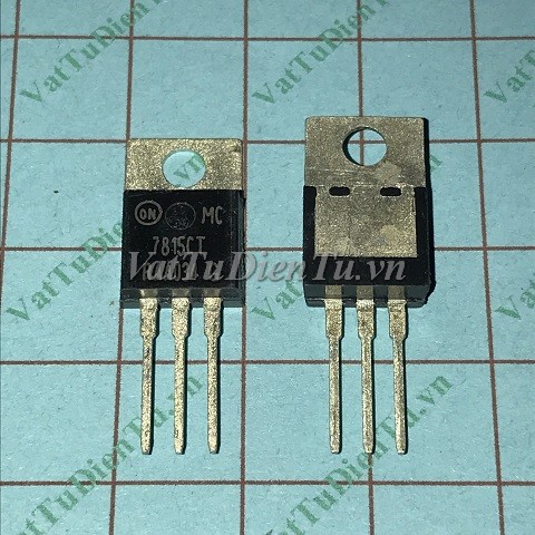 MC7815CT TO220 IC Nguồn; Mã: MC7815CT; Kiểu chân: 3 chân cắm TO-220; Xuất xứ: Hàng mới; Thương hiệu: ON