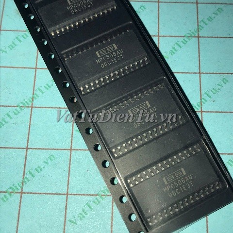 MPC506AU SOP28 IC; Mã: MPC506AU; Kiểu chân: dán SOP-28; Xuất xứ: Hàng mới