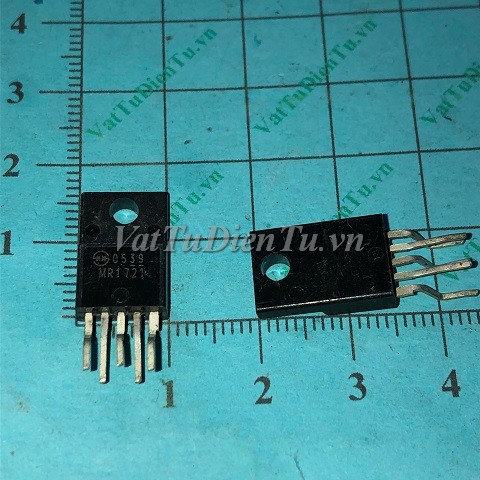 MR 1721 MR1721 TO220F-5 IC nguồn; Mã: MR1721; Kiểu chân: 5 chân cắm TO-220F; Hàng tương đương: MR1520 MR 1520