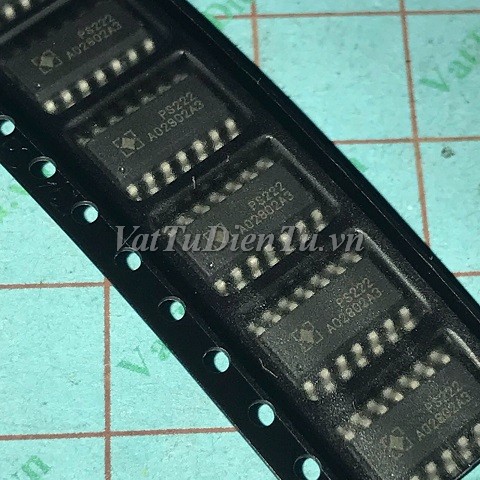 PS222L SOP14 IC nguồn Over/Under-voltage protection and lock out; Mã: PS222L; Kiểu chân: dán SOP-14; Thương hiệu: SiTL; Xuất xứ: chính hãng; Hàng tương đương: PS222