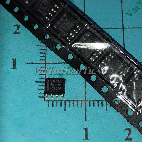 SN65HVD251DR VP251 SOP8 IC truyền thông CAN; Mã: SN65HVD251DR; Kiểu chân: 8 chân dán SOP-8; Thương hiệu: TI; Xuất xứ: Hàng mới