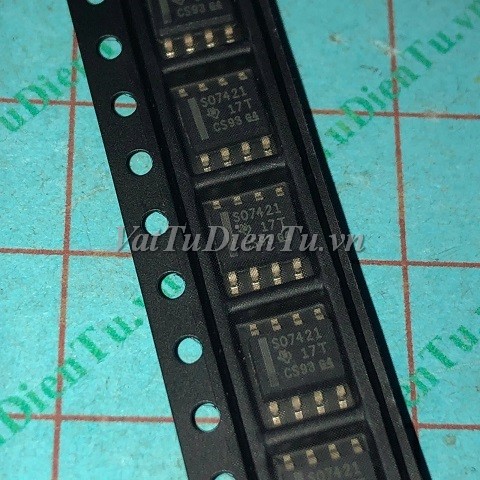 SO7421 ISO7421DR IS7421 SOP8 IC Nguồn; Mã: SO7421; Kiểu chân: dán 8 chân SOP-8; Xuất xứ: Hàng mới; Thương hiệu: TI