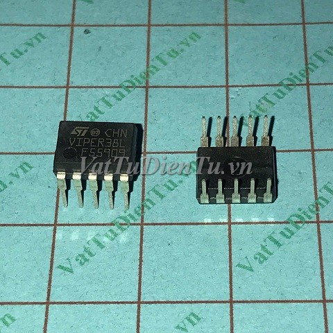 VIPER38L SDIP10 IC Nguồn; Mã: VIPER38L; Kiểu chân: cắm 10 chân SDIP-10; Xuất xứ: Hàng mới; Thương hiệu: ST