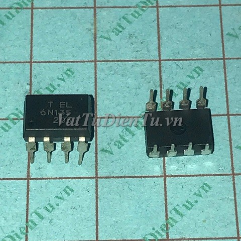 EL6N135 6N135 DIP8 Photo coupler Chính hãng; Mã: EL6N135; Kiểu chân: cắm DIP-8; Xuất xứ: Hàng Chính hãng