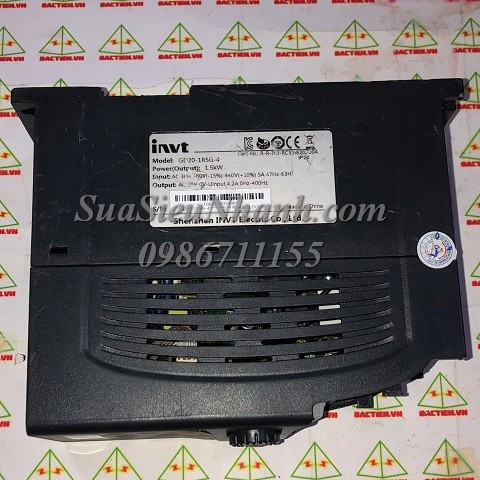 GD20-1R5G-4 Biến tần 1.5kW INVT (HTM); Mã: GD20-1R5G-4; Xuất xứ: Hàng tháo máy