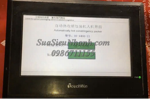 Sửa Màn hình cảm ứng HMI TouchWin TH765-N 0114E Lỗi cảm ứng Sửa chữa Màn hình cảm ứng HMI TouchWin Model: TH765-N Serial: 0114E Lỗi cảm ứng