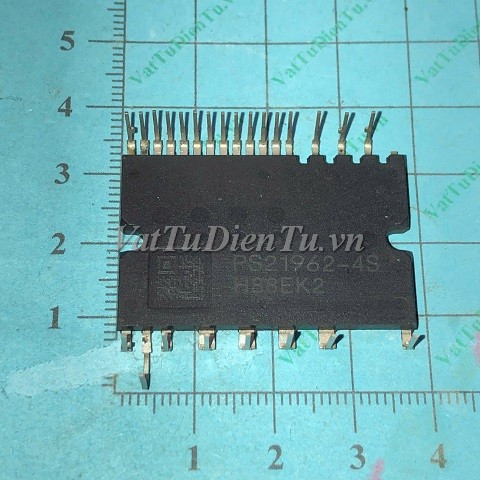 PS21962-4S IGBT Module 5A 600V; Mã: PS21962-4S; Kiểu chân: cắm; Xuất xứ: Hàng mới; Hãng SX: MITSUBISHI; Dùng cho: Vật tư máy may; Vật tư biến tần, vật tư điều hòa, vật tư máy giặt
