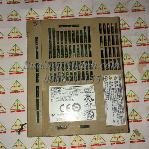 SGDM-02ADA AC SERVO DRIVER 0.2kW YASKAWA (HTM); Mã: SGDM-02ADA; Xuất xứ: hàng tháo máy
