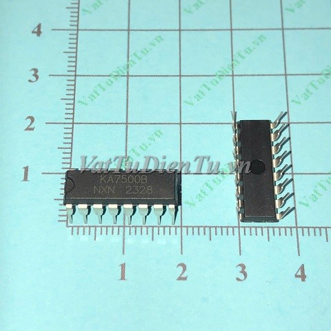 KA7500B DIP16 IC nguồn; Mã: KA7500B; Kiểu chân: 16 chân cắm DIP-16; Xuất xứ: Hàng mới