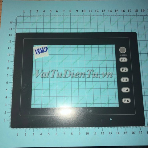 V806CD V806MD mặt nạ Màn hình cảm ứng HMI RS OEMax; Mã: V806CD-MN; Xuất xứ: Hàng mới; Dùng cho: vật tư màn hình HM