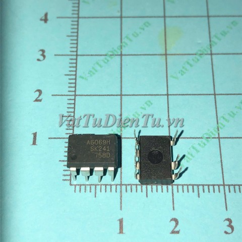 STR-A6069H A6069H DIP7 IC nguồn, Off-Line PWM Controllers with Integrated Power MOSFET; Mã: A6069H; Kiểu chân: 7 chân cắm DIP-7; Thương hiệu: SanKen; Xuất xứ: Hàng chính hãng