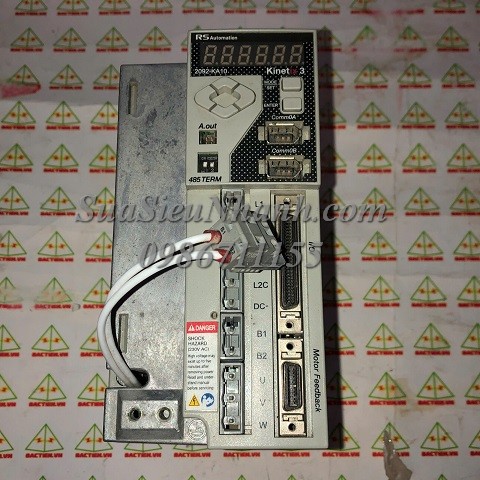 KNX3-KA10 AC SERVO DRIVER 1kW RS OEMax (HTM); Mã: KNX3-KA10-TM; Xuất xứ: Hàng tháo máy