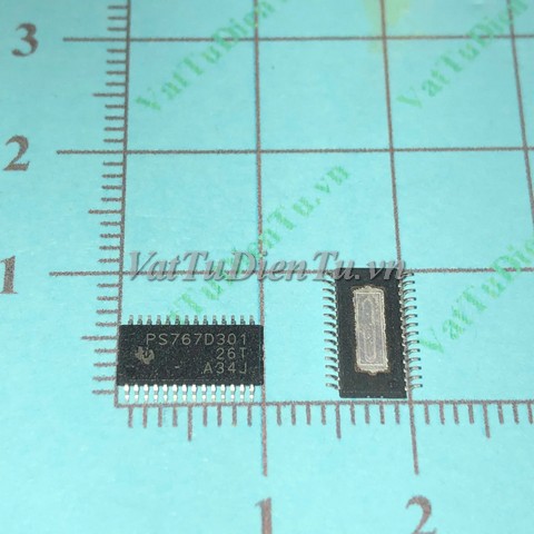 TPS767D301PWPR PS767D301 TSSOP48 IC Nguồn; Mã: PS767D301; Kiểu chân: 48 chân dán TSSOP-48; Xuất xứ: Hàng mới; Thương hiệu: TZI