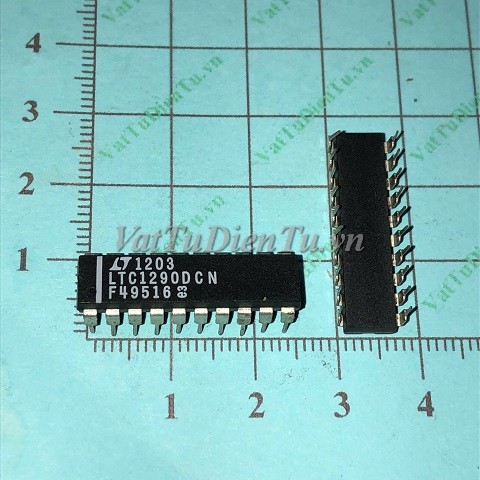 LTC1290DCN LTC1290 DIP20 IC Nguồn, Single Chip 12-Bit Data Acquisition System; Mã: LTC1290DCN; Kiểu chân: cắm 20 chân DIP-20; Xuất xứ: Hàng mới; Thương hiệu: Linear