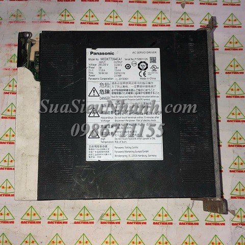 MEDKT7364CA1 112N AC SERVO DRIVER Panasonic 2.5kW (HTM); Mã: MEDKT7364CA1; Xuất xứ: Hàng tháo máy